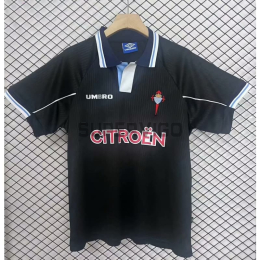 Camiseta Celta De Vigo Segunda Equipación Retro 1997/98 Negro