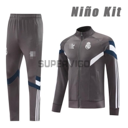 Chandal Real Madrid 2024/2025 Niño Gris
