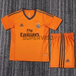 Camiseta Real Madrid Tercera Equipación Retro 2013/14 Niño Kit