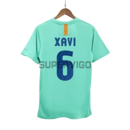Camiseta XAVI 6 Barcelona Segunda Equipación Retro 2010/11