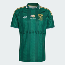 Camiseta Sudáfrica Segunda Equipación Mundial 2026 Verde
