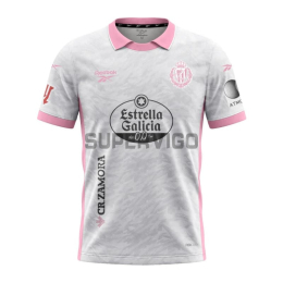 Camiseta Real Valladolid Tercera Equipación 2026/2027 Gris/Rosa con Parche La Liga