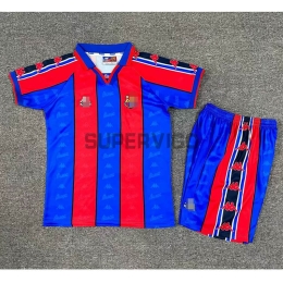 Camiseta Barcelona Primera Equipación Retro 95/97 Niño Kit