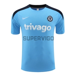 Camiseta de Entrenamiento Chelsea 2023/2024 Azul Claro