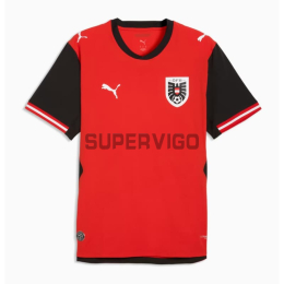 Camiseta  Austria Primera Equipación Mundial 2026 Rojo