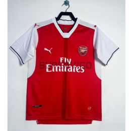 Camiseta Arsenal Primera Equipación Retro 2016/17 Rojo