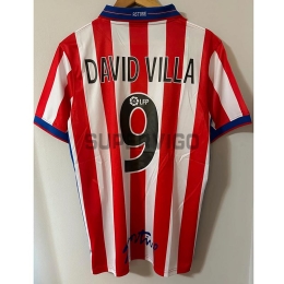 Camiseta DAVID VILLA 9 Sporting de Gijón Primera Equipación Retro 2002/03