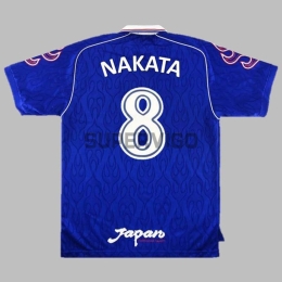 Camiseta NAKATA 8 Japón Primera Equipación Retro 1998