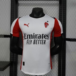 Camiseta AC Milan Segunda Equipación 2025/2026 Blanco (EDICIÓN JUGADOR)