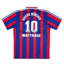 Camiseta MATTHÄUS 10 Bayern Múnich Primera Equipación Retro 1995/97