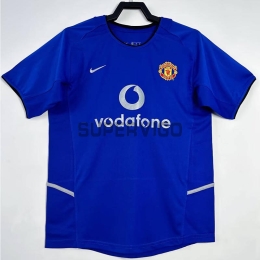 Camiseta Manchester United Tercera Equipación Retro 2002/03
