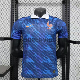 Camiseta Francia Primera Equipación Mundial 2026 Azul (EDICIÓN JUGADOR)