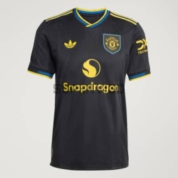 Camiseta Manchester United Tercera Equipación 2025/2026 Negro