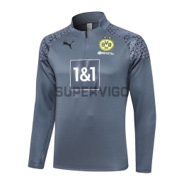 Sudadera de Entrenamiento Borussia Dortmund 2023/2024 Gris