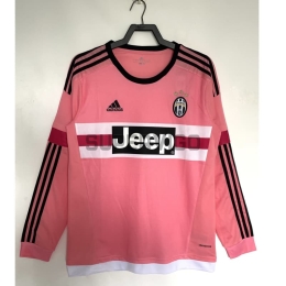 Camiseta Juventus Segunda Equipación Retro 2015/16 ML Rosa