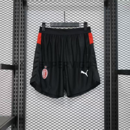 Pantalón Corto AC Milan Primera Equipación 2025/2026 Negro (EDICIÓN JUGADOR)