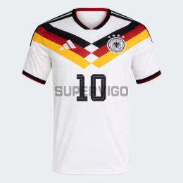 Camiseta Musiala 10 Alemania Primera Equipación 2026 Blanco