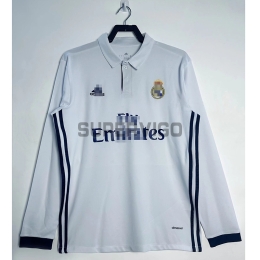 Camiseta Real Madrid Primera Equipación Retro 16/17 ML