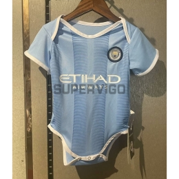 Ensemble Maillot Gardien de But Manchester City 2023/2024 Enfant Violet