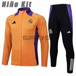 Chandal Real Madrid 2024/2025 Niño Naranja