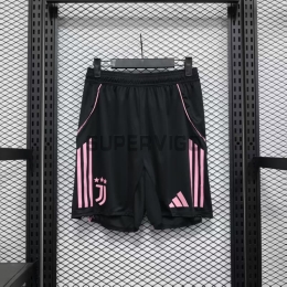 Pantalón Corto Juventus Primera Equipación 2025/2026 Negro (EDICIÓN JUGADOR)