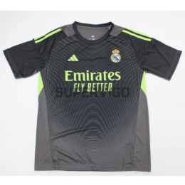 Camiseta de Portero Real Madrid 2025/2026 Negro con Parche HP