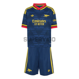 Camiseta Arsenal Segunda Equipación 2026/2027 Azul Marino Niño Kit