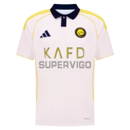 Camiseta Al Nassr Tercera Equipación 2025/2026 Blanco