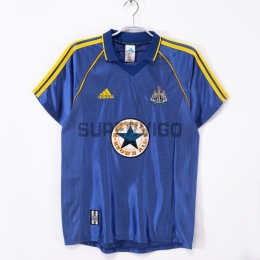 Camiseta Newcastle United Segunda Equipación Retro 1998/00 Azul