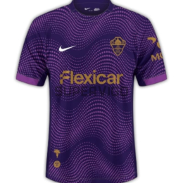 Camiseta Elche Segunda Equipación 2026/2027 Morado con Parche La Liga