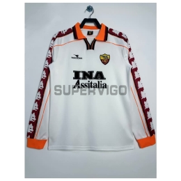 Camiseta AS Roma Segunda Equipación Retro 1998/99 ML