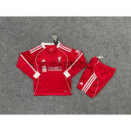 Camiseta Liverpool Primera Equipación 2025/2026 ML Rojo Niño Kit