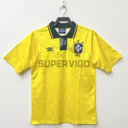 Camiseta Brasil Primera Equipación Retro 91/93