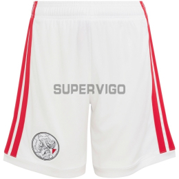 Pantalón Corto Ajax Primera Equipación 2026/2027 Blanco