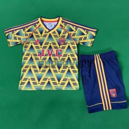 Camiseta Arsenal Segunda Equipación Retro 91/93 Niño Kit
