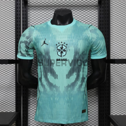 Camiseta de Portero Brasil Mundial 2026 Verde Menta (EDICIÓN JUGADOR)