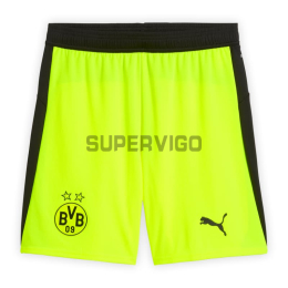 Pantalón Corto Borussia Dortmund Segunda Equipación 2025/2026 Amarillo