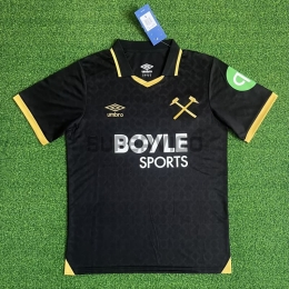 Camiseta West Ham United Tercera Equipación 2025/2026 Negro