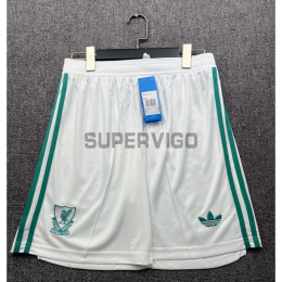 Pantalón Corto Liverpool Tercera Equipación 2025/2026 Blanco