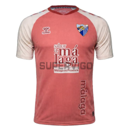 Camiseta Málaga CF Segunda Equipación 2026/2027 Rosa con Parche La Liga