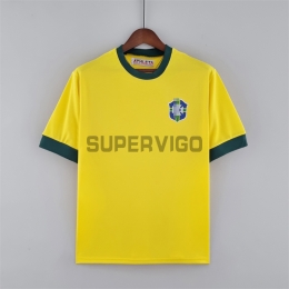Camiseta Brasil Primera Equipación Retro 1970