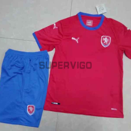Camiseta Checa Primera Equipación 2020 Niño Kit