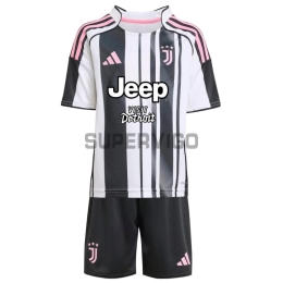 Camiseta Juventus Primera Equipación 2025/2026 Niño Kit