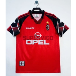 Camiseta AC Milan Retro 1997/98 Edición Especial Rojo