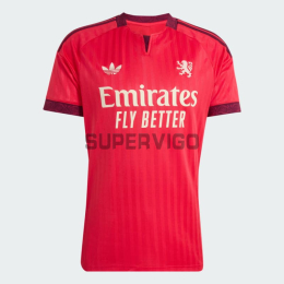 Camiseta Olympique De Lyon Segunda Equipación 2026/2027 Rojo