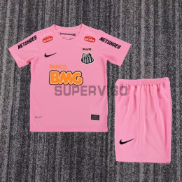 Camiseta Santos FC Retro 2013 Rosa Niño Kit