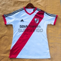 Camiseta River Plate Primera Equipación Retro 2013/14 Blanco