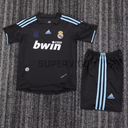 Camiseta Real Madrid Segunda Equipación Retro 2009/10 Niño Kit