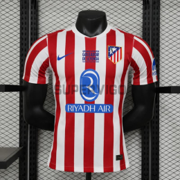 Camiseta Atlético de Madrid Primera Equipación 2025/2026 Rojo/Blanco/Azul (EDICIÓN JUGADOR)