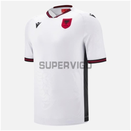 Camiseta Albania Segunda Equipación 2025 Blanco